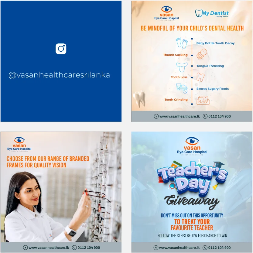 Vasan Eye Care Hospital Instagram logo for mobile view