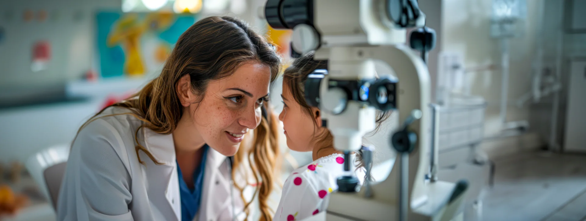 High-quality eye examinations performed using the latest equipment