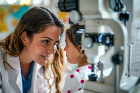 High-quality eye examinations performed using the latest equipment